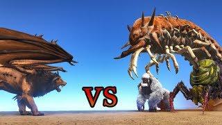 Manticore VS Broodmother, Megapithecus & Alpha Deathworm! || Cantex