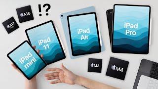 All 2025 iPads compared: Which one is right for you?