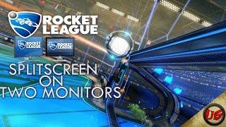 How To Play Splitscreen Rocket League On Two Monitors