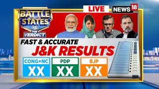 LIVE : J&K Election Results | Jammu Kashmir Assembly Election Result 2024 | JKNC | Omar | N18L