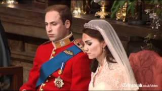 Royal wedding video: highlights of the ceremony of the wedding of Prince William to Kate Middleton