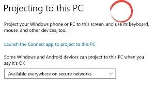 How To Fix Projecting to This PC Feature Disabled Problem in Windows 10|Latest 2022
