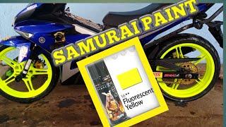 REPAINT SNIPER 150 MAGS | SAMURAI PAINT FLOURESCENT YELLOW 56