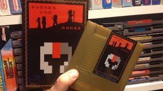 Swords and Runes - NES ( homebrew ) unboxing & review