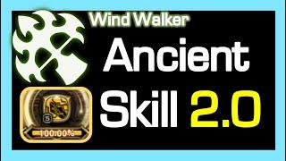 Wind Walker [2.0] Ancient Skill / New Gauge% info (5 skills) / Dragon Nest Korea (2023 July)