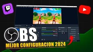 LA MEJOR CONFIGURACION de OBS para STREAMS y GRABAR VIDEOS *Sin Lag* 1080p 60FPS 2024 | xKachan127么