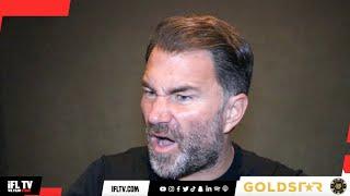 'SLEEP WITH ONE EYE F****** OPEN'- EDDIE HEARN FIRES BACK AT DANA WHITE/TKO & REVEALS INSANE AJ NEWS