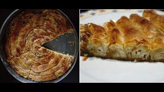 greek twisted cheese pie with all my mother secrets - сырный пирог - if Mediterranean Recipes