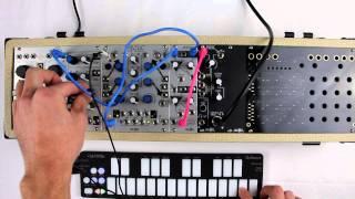 Make Noise System Tutorial: System 0 as a Monosynth w/ KMI QuNexus