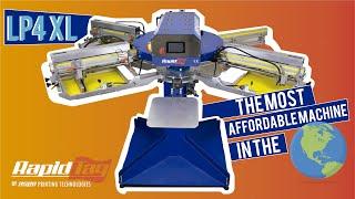 ASPE RapidTag 4XL: Most Affordable Automatic Screen Printing Machine