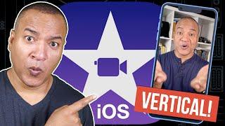 Make Vertical Videos with iMovie on Your Phone - the EASY WAY!