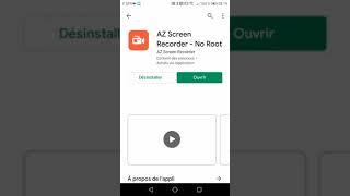 AZ screen Recorder c est trop bien