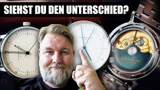 Kannst du den Unterschied sehen? Warum die Pro-Version der Automatik-Uhr besser ist!