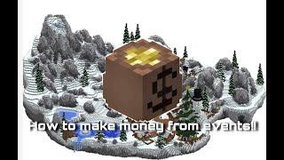 How to make money from events in Hypixel Skyblock!!!