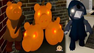 New Skin Pumpiggy + Crove Piggy BOOK 2 Halloween Update Roblox Game Video