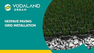 Vodaland - HEXpave Paving Grid Installation