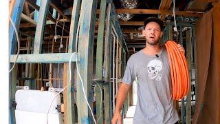 House Rewire - commercial electrician roughs in renovation