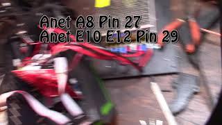 Anet Bltouch A8 E10 E12 install and wiring setup