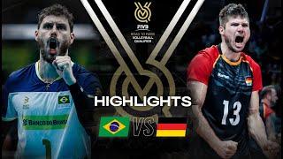  BRA vs.  GER - Highlights | Men's OQT 2023