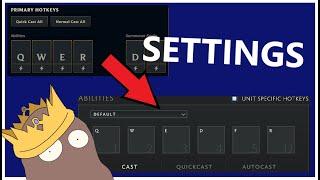 Dota 2 SETTINGS for League players!