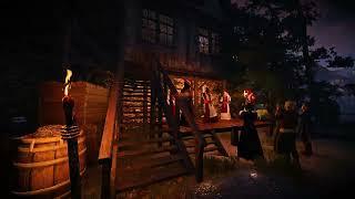 The Witcher 3 POV -  Novigrad Thief parkour on rooftops