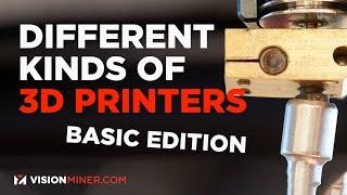 Different Kinds of 3D Printers [BASIC EDITION] FDM, SLA, SLS