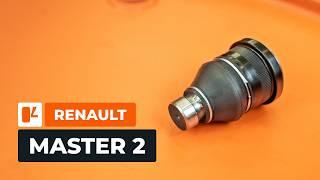 Как да сменим долните шарнири на предното окачване на RENAULT MASTER 2 Ван [AUTODOC УРОК]