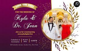 Kyla & Dr. Jean Wedding Ceremony Livestream