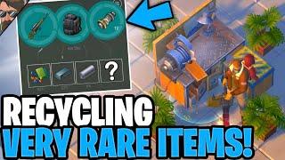 RECYCLING THE MOST EXPENSIVE EVER! RARE ITEMS (NEVER DO THIS..) | LDoE | Last Day on Earth: Survival