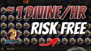 1 Divine/Hour Farm Strategy in Path of Exile 2 (Risk-Free Currency Farm POE2)