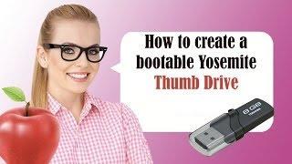 How to Make a Bootable Mac OS X Yosemite 10.10.2 USB Thumb Drive