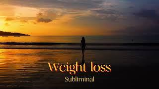 Healthy weight loss with subliminal