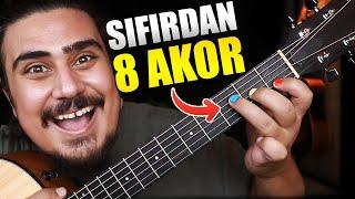 Gitara Yeni Başlayanların Öğrenmesi Gereken 8 Akor!