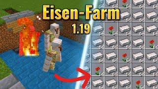 Minecraft EISEN-FARM bauen! | 1.20 Bedrock + Java Tutorial | Flizzer