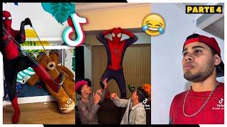 Os TikTok Mais HILÁRIOS e ENGRAÇADO do HOMEM ARANHA (@spider slack) TENTE NÂO RIR - PARTE 4