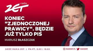 Mariusz Błaszczak: Jestem gotowy przyjąć rolę szefa komitetu | Gość Radia ZET