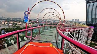 Insane 600 m Glass Water Slide in Malaysia [Now Decommissioned]