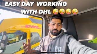 DAILY LIFE OF TRUCK DRIVER | EVERY DAY ROUTINE #dhldelivers #class1 #hgv #uktrucker #dhljob #vlog58