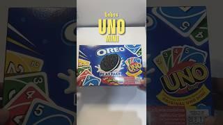 [Unbox] UNO mini (OREO version) #uno #unomini #oreo #beboygame