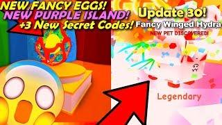 I HATCHED TOO MANY FANCY LEGENDARY WINGED HYDRA!  NEW CODES, FANCY EGG!  IN BUBBLE GUM SIMULATOR