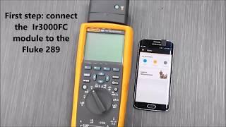 How to use the Fluke 289 with the app Fluke Connect