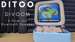 Unboxing and Testing the Divoom Ditoo Pixel Art Bluetooth Speaker