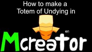 Mcreator 2022.2 Simple Tutorial - How to make a totem of undying