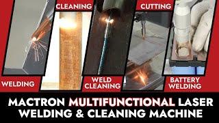 Mactron Laser | 5-in-1 Multifunctional Handheld Laser Welding & Cleaning Machine