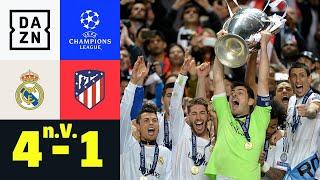 Real dreht spät auf & holt La Decima: Real Madrid - Atletico 4:1 n.V. | UEFA Champions League | DAZN