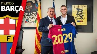 BARÇA: Fermín López renueva con el FC Barcelona hasta 2029 con una cláusula de 500 millones