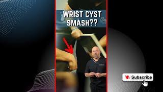Popping Ganglion Cyst  #shorts