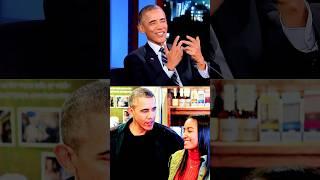 Obama reveals funny story of his daughter teaching him how to use Snapchat.#Michelle Obama#celebrity