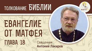 Евангелие от Матфея. Глава 18. Священник Антоний Лакирев. Новый Завет