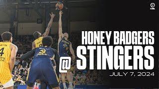 Brampton Honey Badgers at Edmonton Stingers | Game Highlights | July 7, 2024